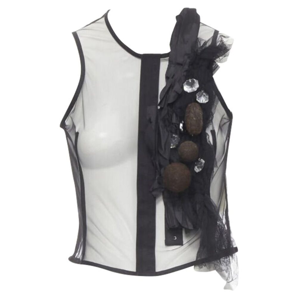 Comme Des Garcons 2004 Sheer Mesh Vest
